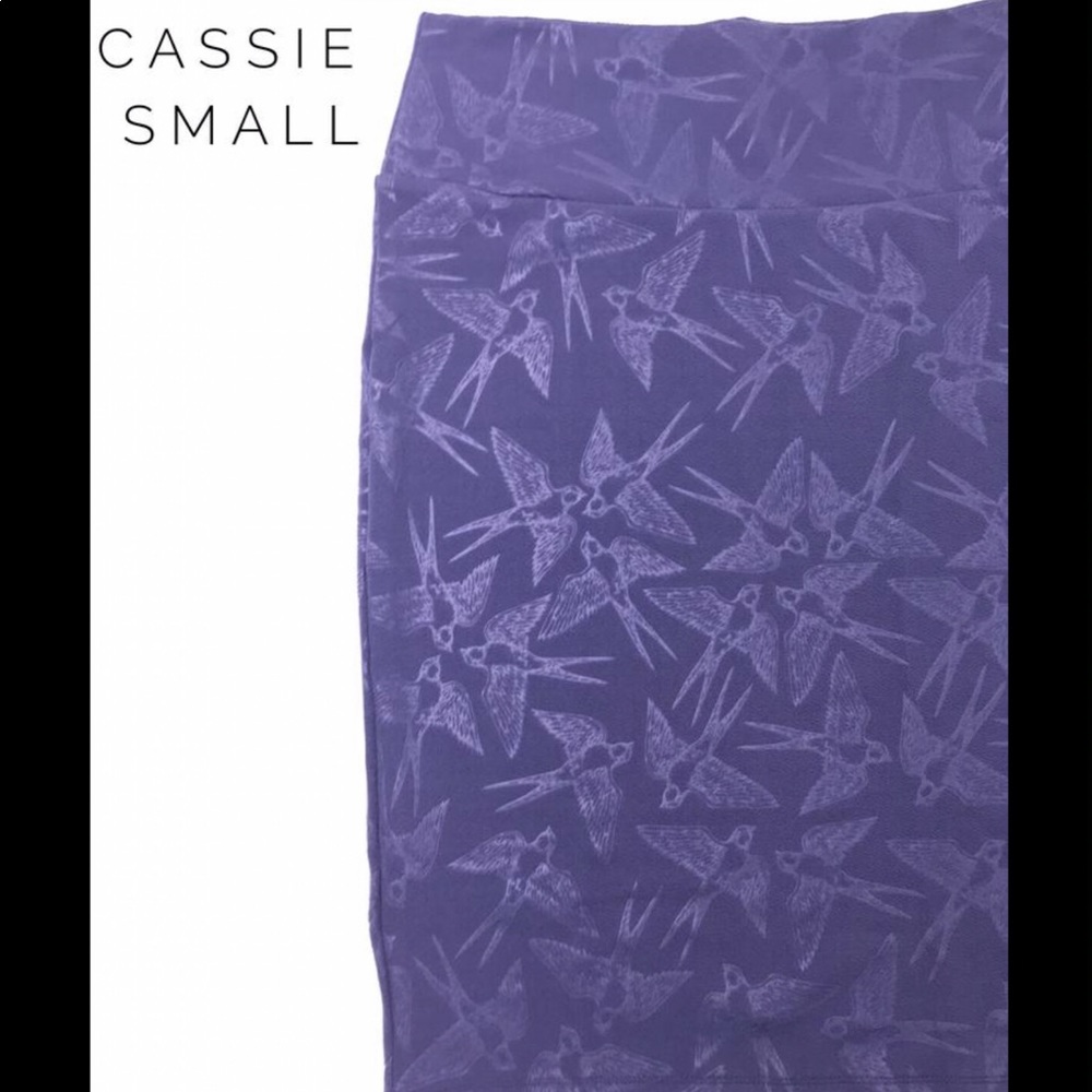 SMALL Cassie Pencil Skirt NWT Birds!
